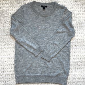 J. Crew Tippi Sweater in Heather Gray